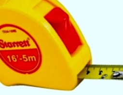 KTS34-16ME-N Starrett 3/4" x 16' (5m) English/Metric Pocket Tape, Graduated in 1/16", Millimeters